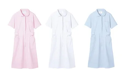 ナースワンピース 半袖