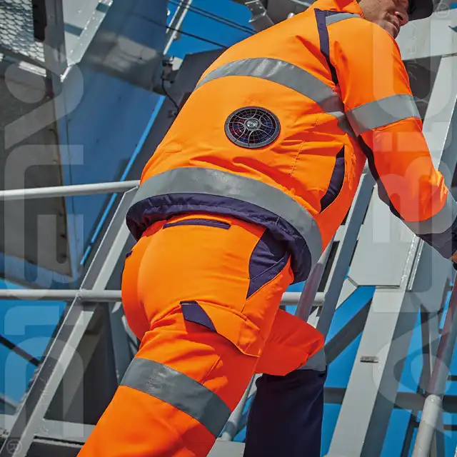 9204-asc 高視認長袖空調服(R) 着用イメージ