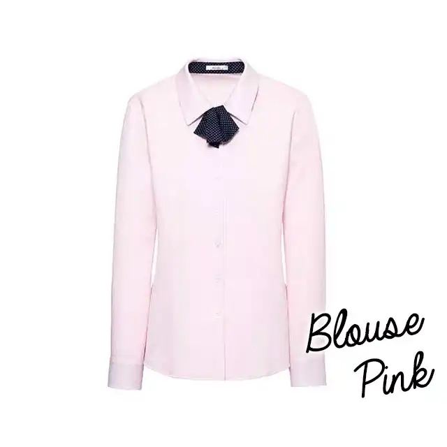 長袖ブラウス RB4159-BMX ピンクカラー