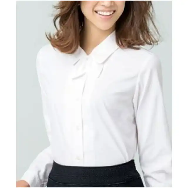 長袖ブラウス S3596-SER 着用イメージ