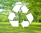 使用済み梱包材のリサイクル イメージ