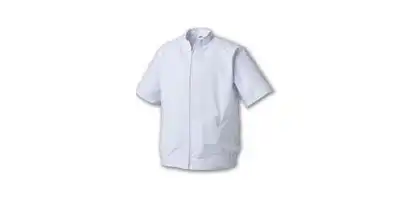 空調風神半袖白衣　（単品/男女兼用）