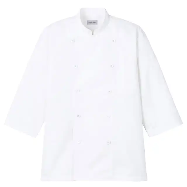 FB4552U-bmx　コックシャツ　ホワイト
